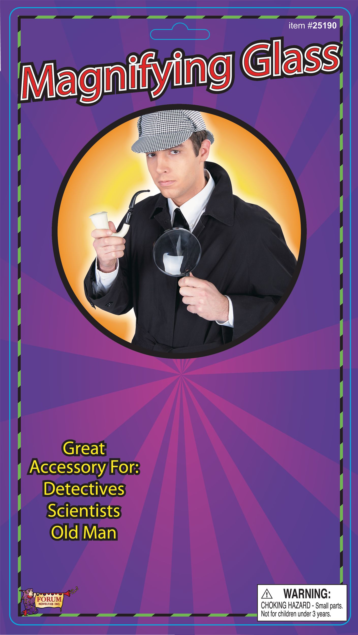 Detective Magnifying Glass Front_Flat