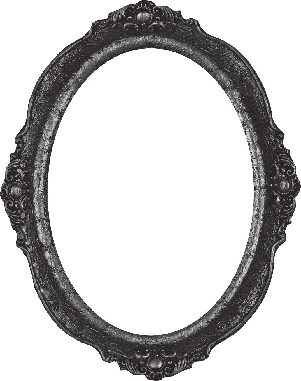 Frame and Picture Cutouts, Black/White, 9-in, 30-pk, Indoor Decoration for Halloween Front_Flat