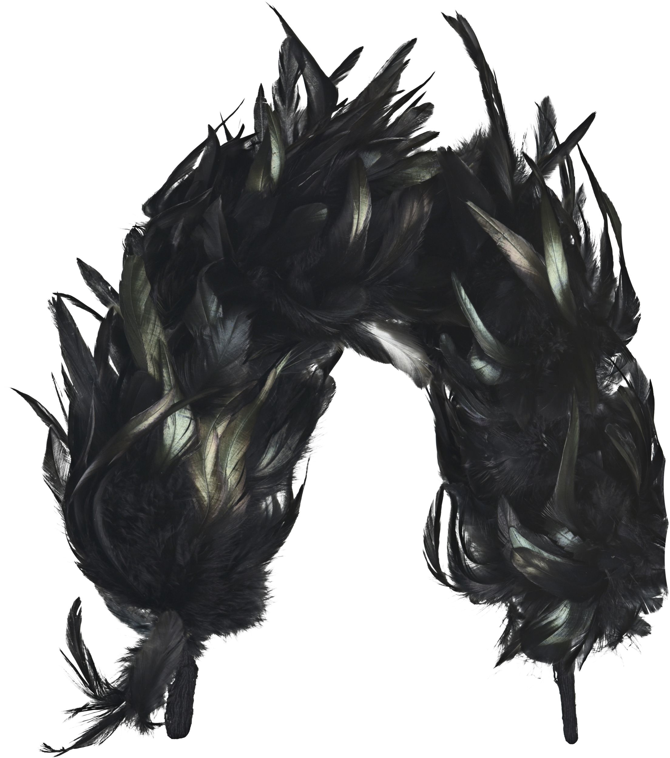 Fantasy Feather Collar Overhead_Flat