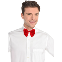 Classic Red Bow Tie Front_Flat