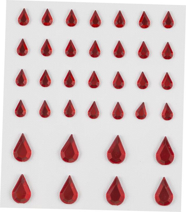 Blood Drop Body Jewelry, 36-pc Front_Flat