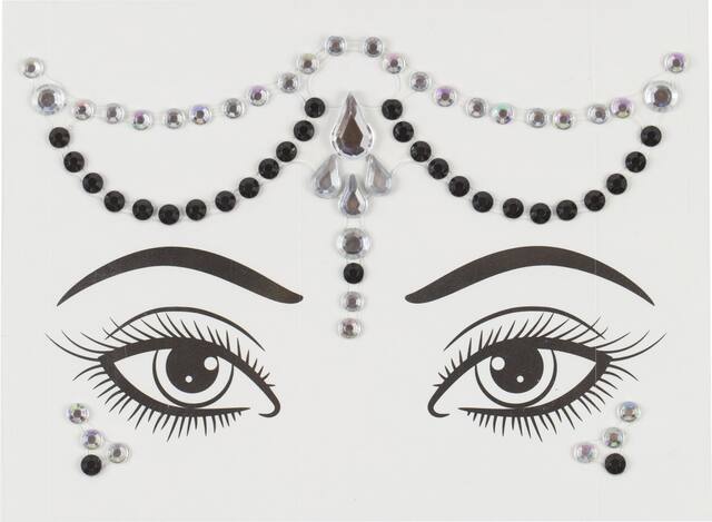 Flapper Body Jewelry, 66-pc Front_Flat