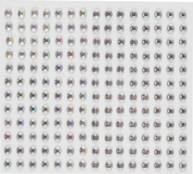 Clear & Iridescent Body Halloween Costume Jewelry, 80-ct Front_Flat