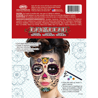 Tatouages du Jour de la mort, 2&nbsp;pièces Back_Flat