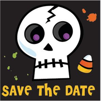 Spook-tacular Invitations, 20-pk Front_Flat