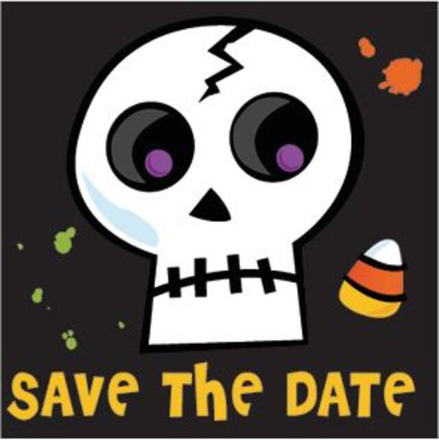 Spook-tacular Invitations, 20-pk Front_Flat