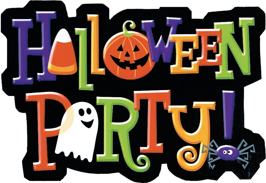 Halloween Party Postcard Invitations, 20-pcs Front_Flat