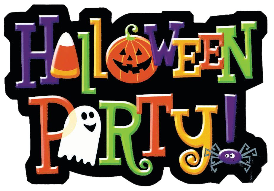 Halloween Party Postcard Invitations, 20-pcs Front_Flat