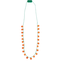 Light-Up Jack-o'-Lantern Halloween Necklace Front_Flat
