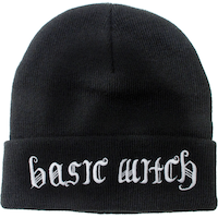 Basic Witch Beanie Front_Flat