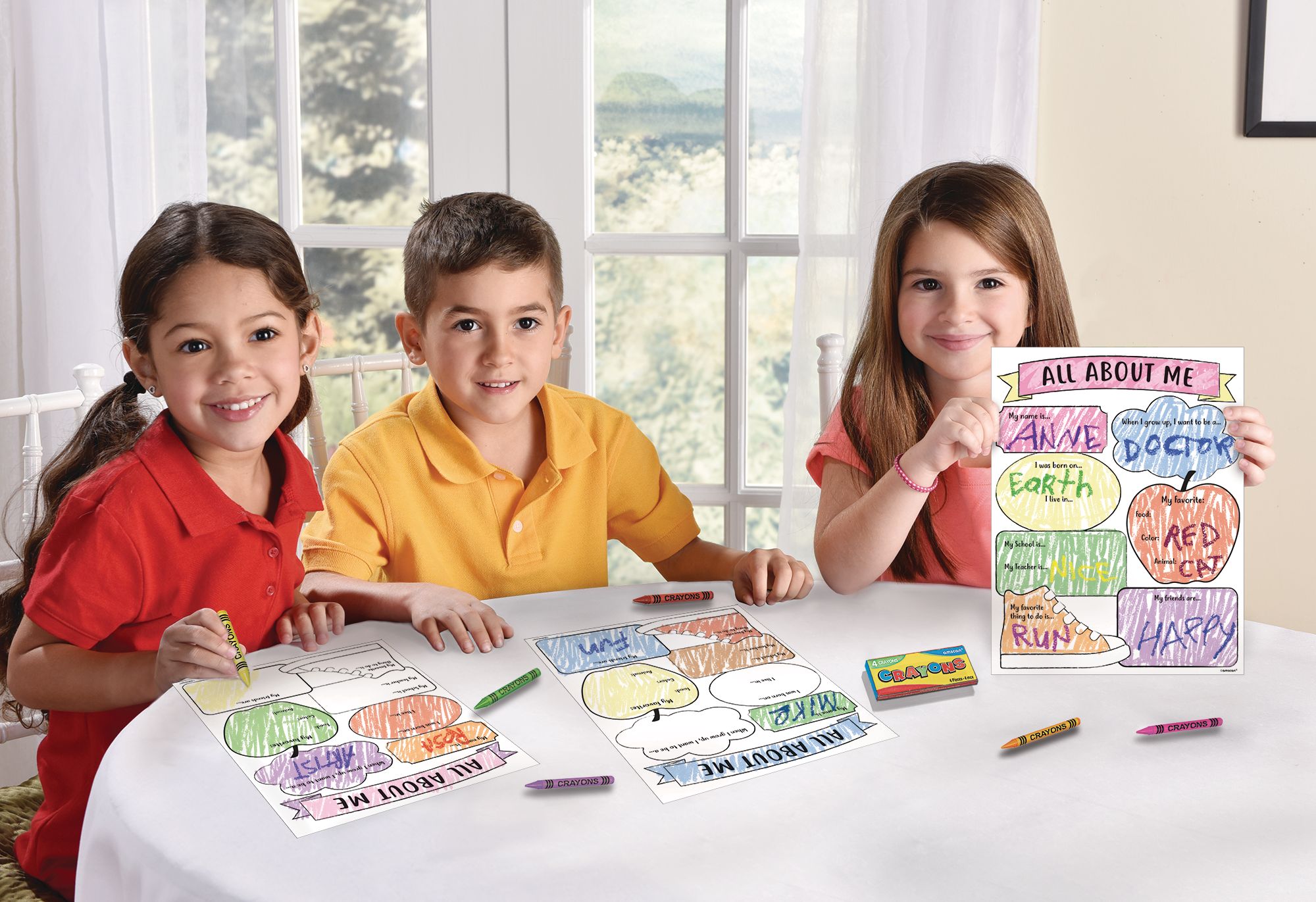 All About Me Activity Sheets, 30-pk Composite_or_Mixed