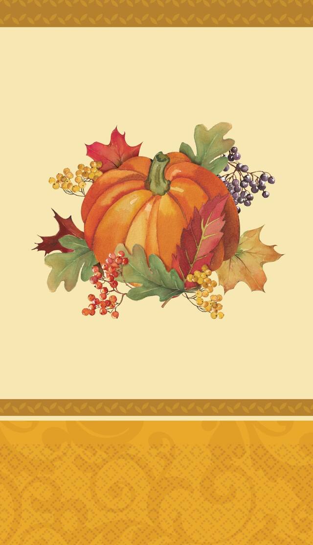 Essuie-mains d'invités, Bountiful Holiday, paq. 16 Front_Flat