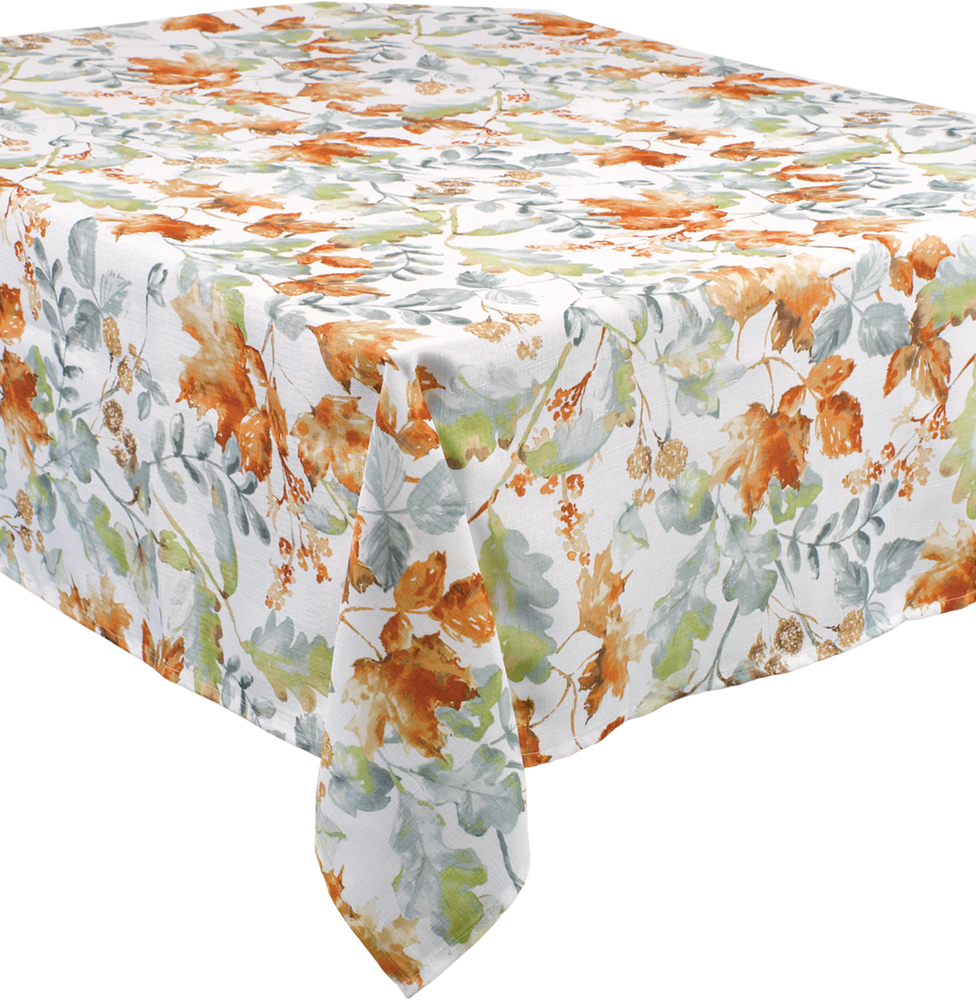 Painted Fall Fabric Table Cover Party City