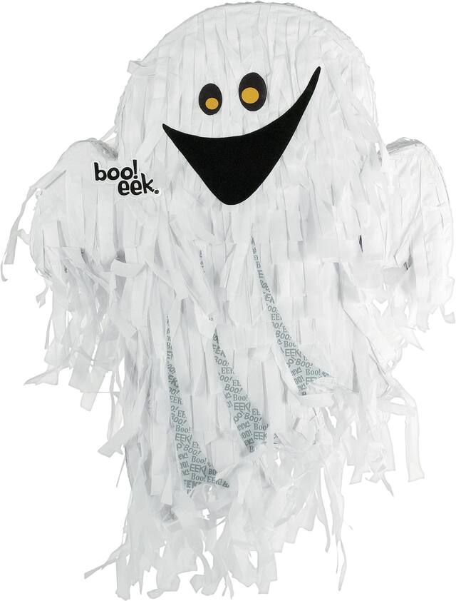 Happy Ghost Halloween Decoration Pinata Front_Flat