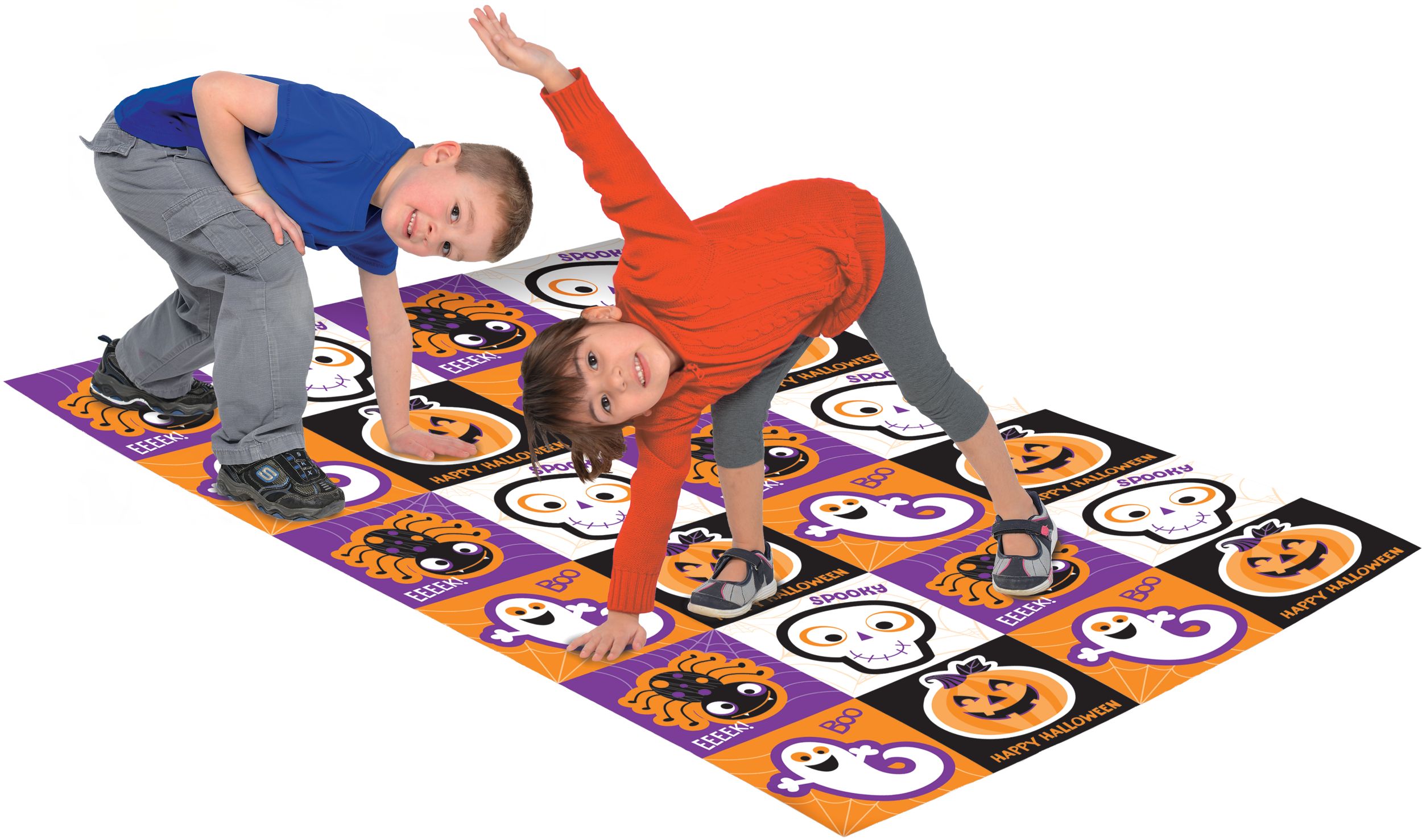 Halloween Bend-N-Twist Party Game Overhead_Plunge