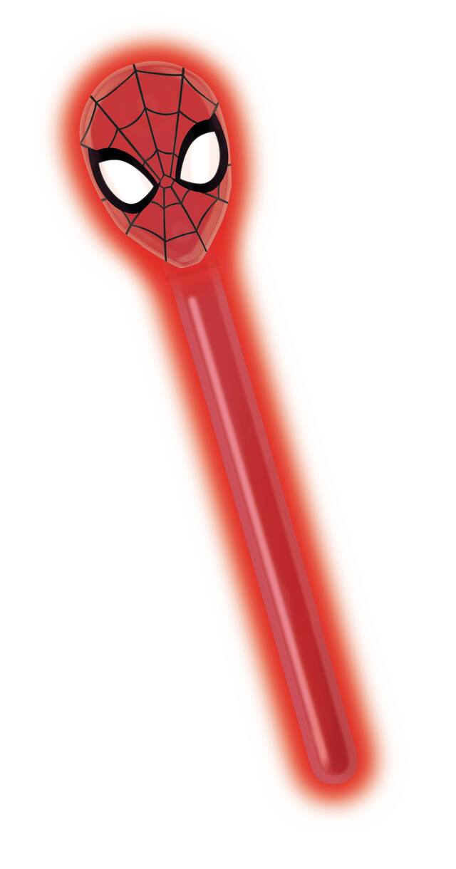 Baguette luminescente Spider-Man Front_Flat