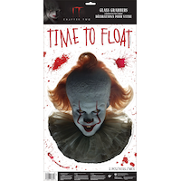 Décalcomanies murales assorties Ça Chapter 2, rouge, paq. 5, décorations d'intérieur pour l'Halloween Front_Flat