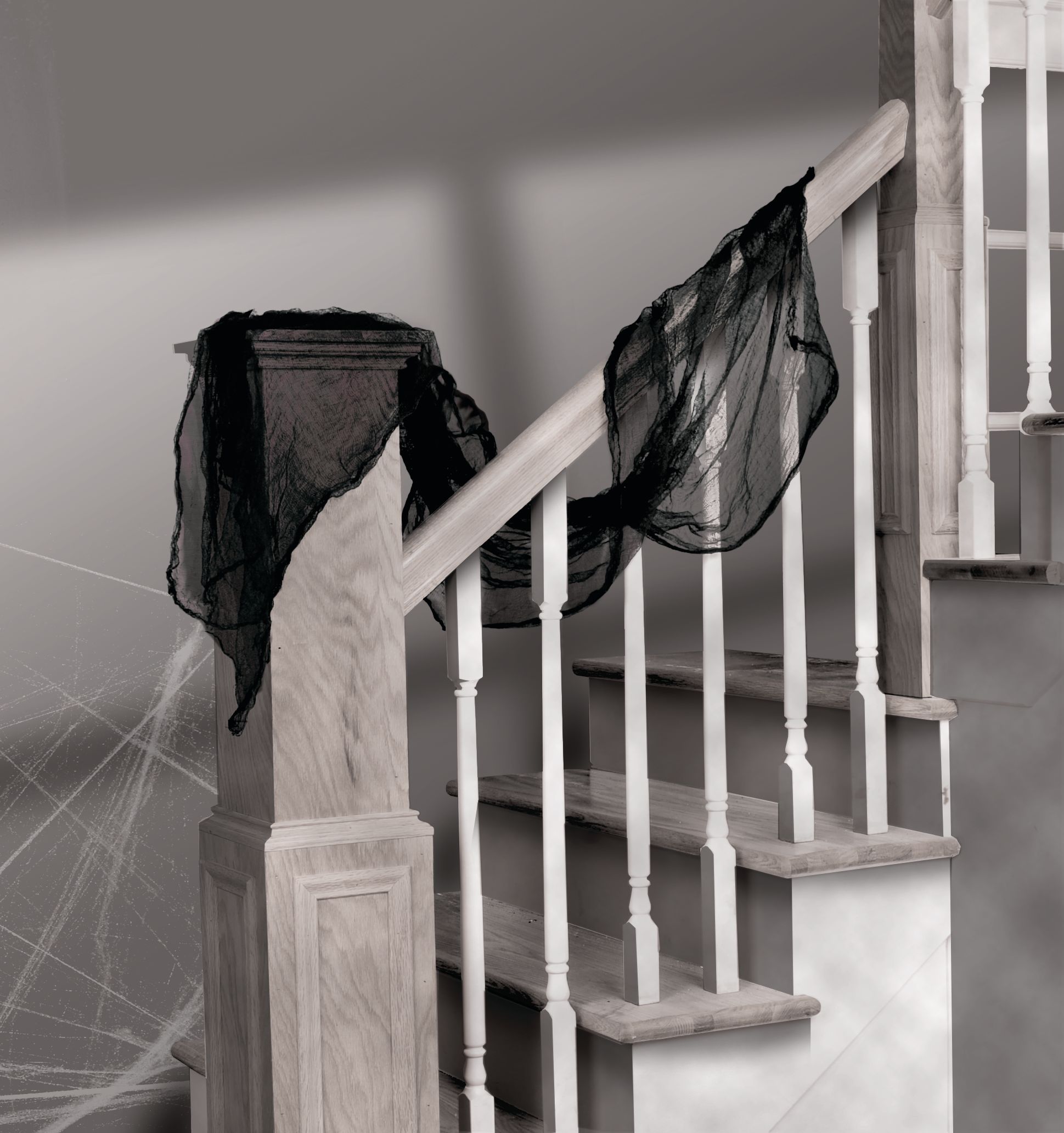 2CT 40FT BLK GAUZE
