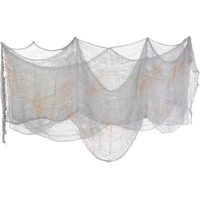 En toile de gaze, couleurs variées, 2 pi, paq. 2, décorations intérieures/extérieures pour Halloween