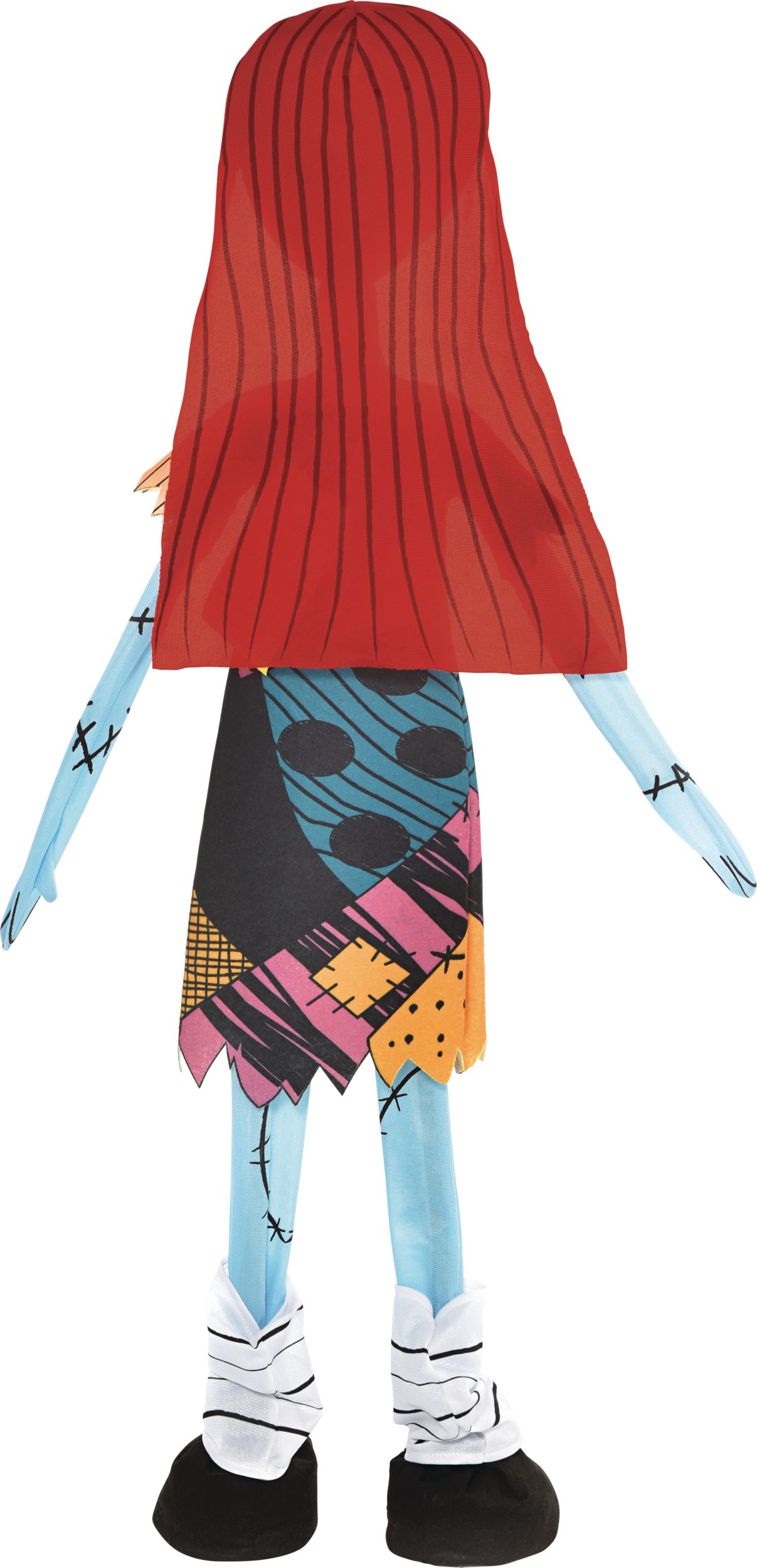 Disney The Nightmare Before Christmas Sally Giant Standing Character, Multi-Coloured, 36-in, Indoor/Outdoor Decoration for Halloween Back_Flat