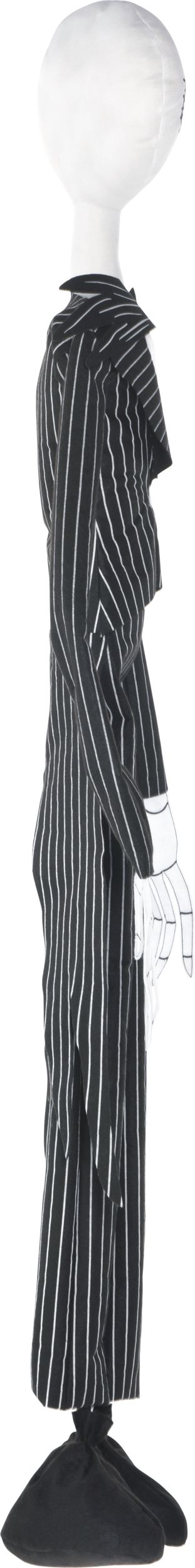 Disney The Nightmare Before Christmas Jack Skellington Poseable Hanging Character, Black/White, 5-ft, Indoor/Outdoor Decoration for Halloween Side_Right