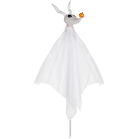 Disney The Nightmare Before Christmas Zero Light-Up Yard Stake, White, 24-in, Sound Activated, Outdoor Decoration for Halloween Front_Angled_Right