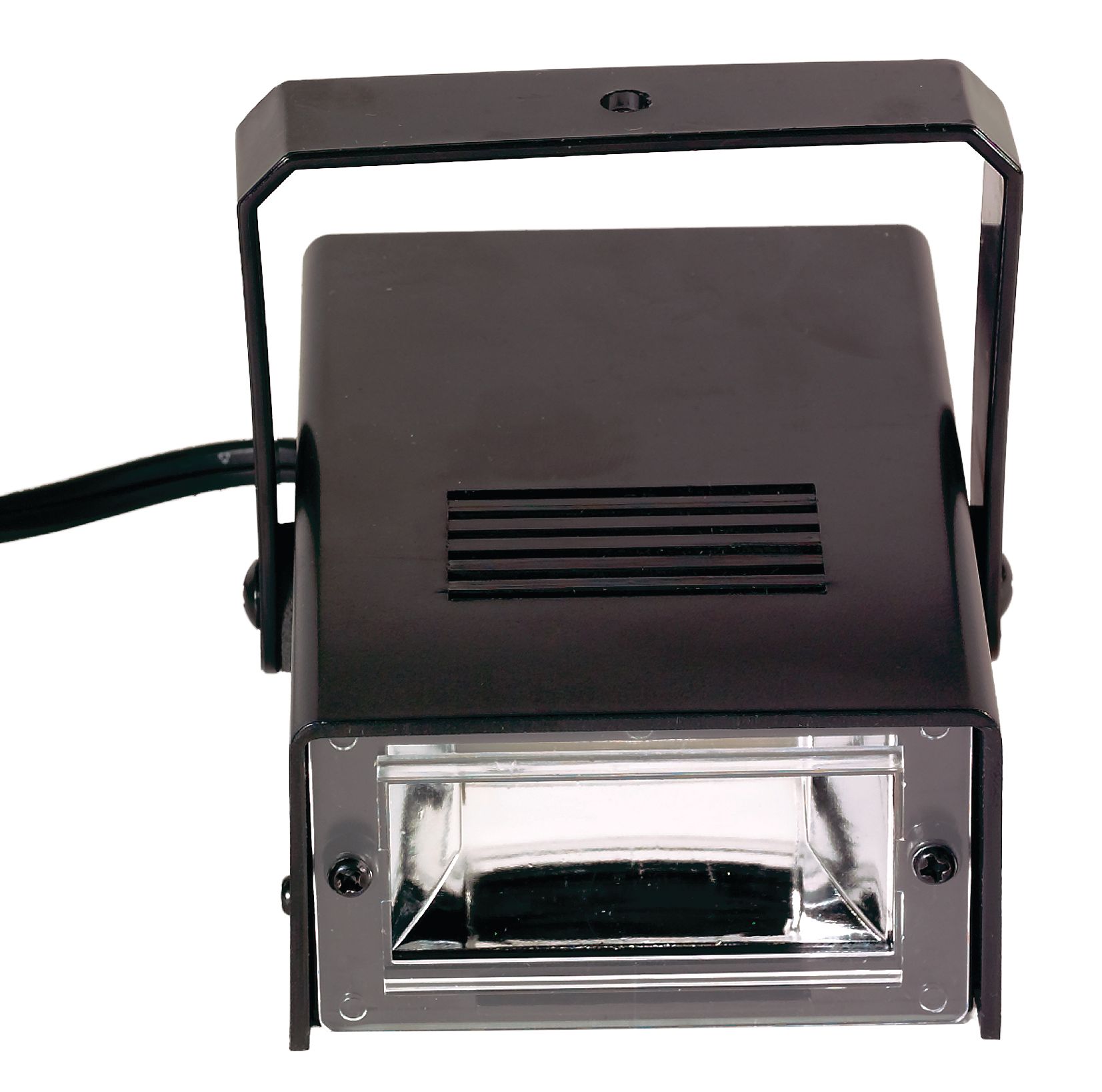 Lampe stroboscopique à DEL avec contrôle de vitesse, noir, 3-1/2 po, décoration intérieure/extérieure pour l'Halloween Front_Elevated