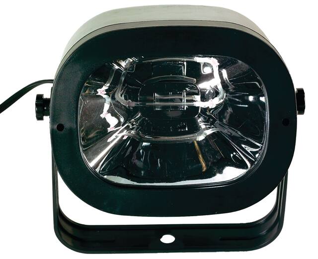 Cannon Flash Mega Strobe Light with Speed Control, Black, 7-in, Indoor Decoration for Halloween Front_Elevated