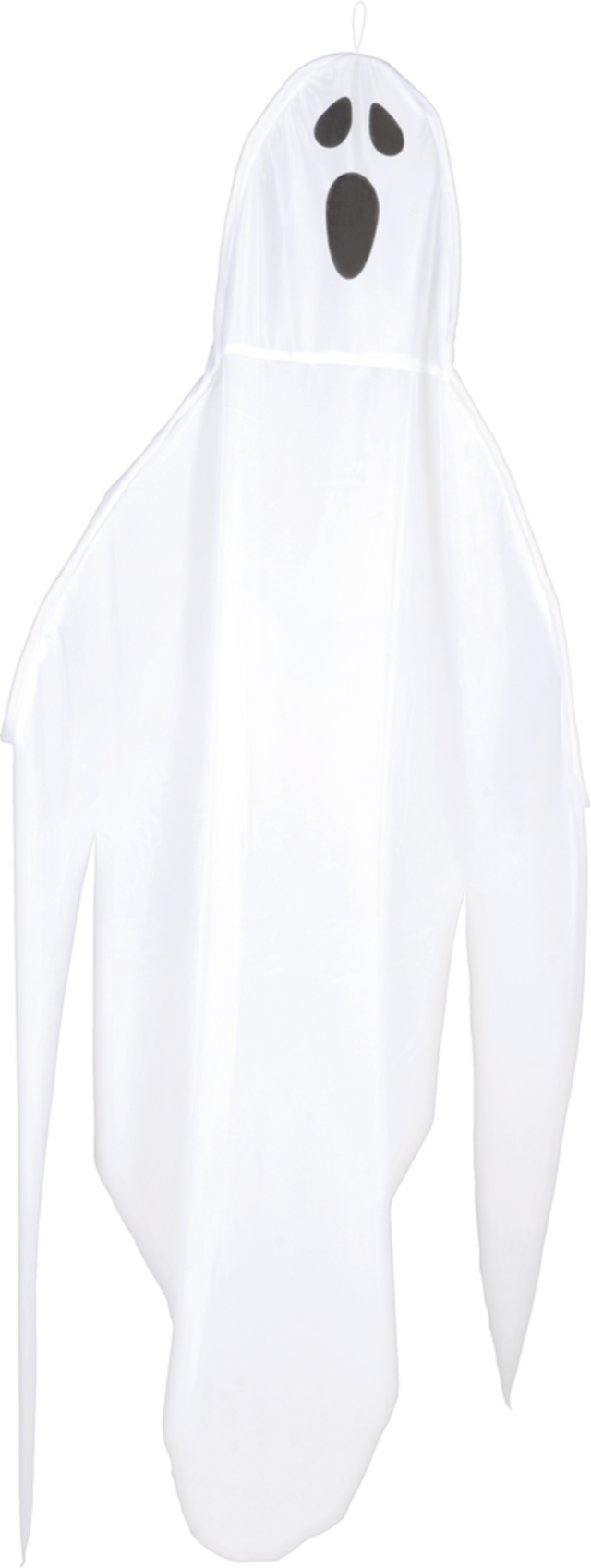 Ghost Giant Hanging Spooky Prop, White, 7ft, Indoor/Outdoor Decoration