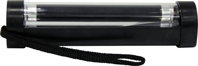 LED UV Portable Mini Blacklight Fixture, Black, 6-in, Indoor/Outdoor Decoration for Halloween Front_Elevated