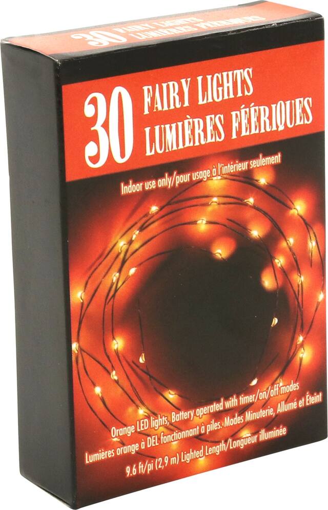 30CT ORNG FAIRY LIGH