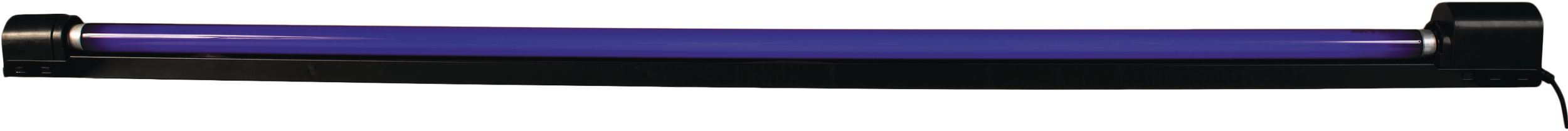 40W Fluorescent Light Fixture, Black, 48-in, Indoor/Outdoor Decoration for Halloween Front_Flat