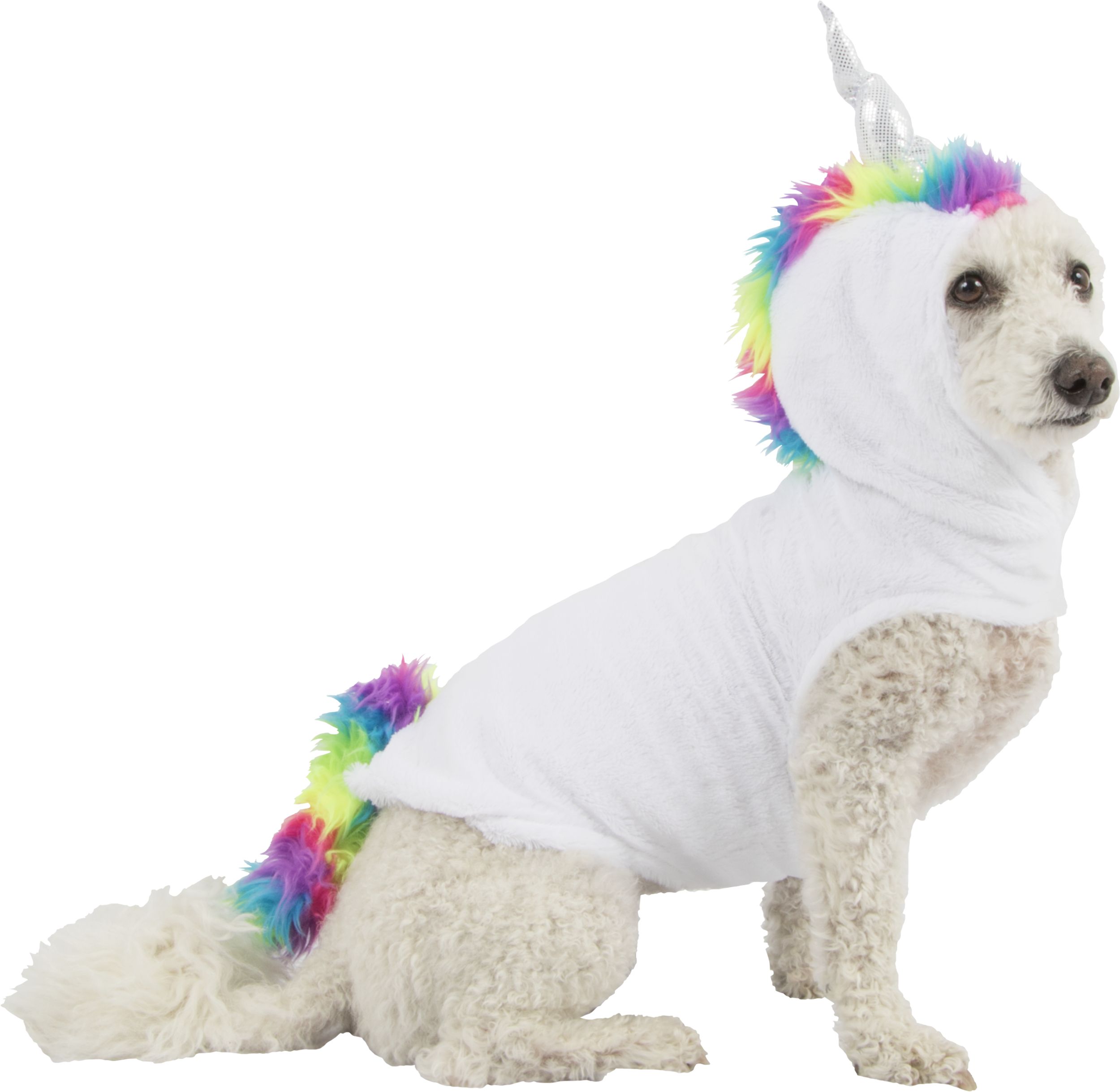 Mission Pets Rainbow Unicorn Pet Costume