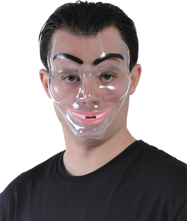 Clear Plastic Party Mask Party City