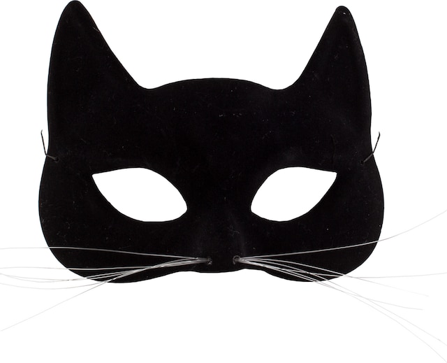 Black Cat Party Mask | Party City