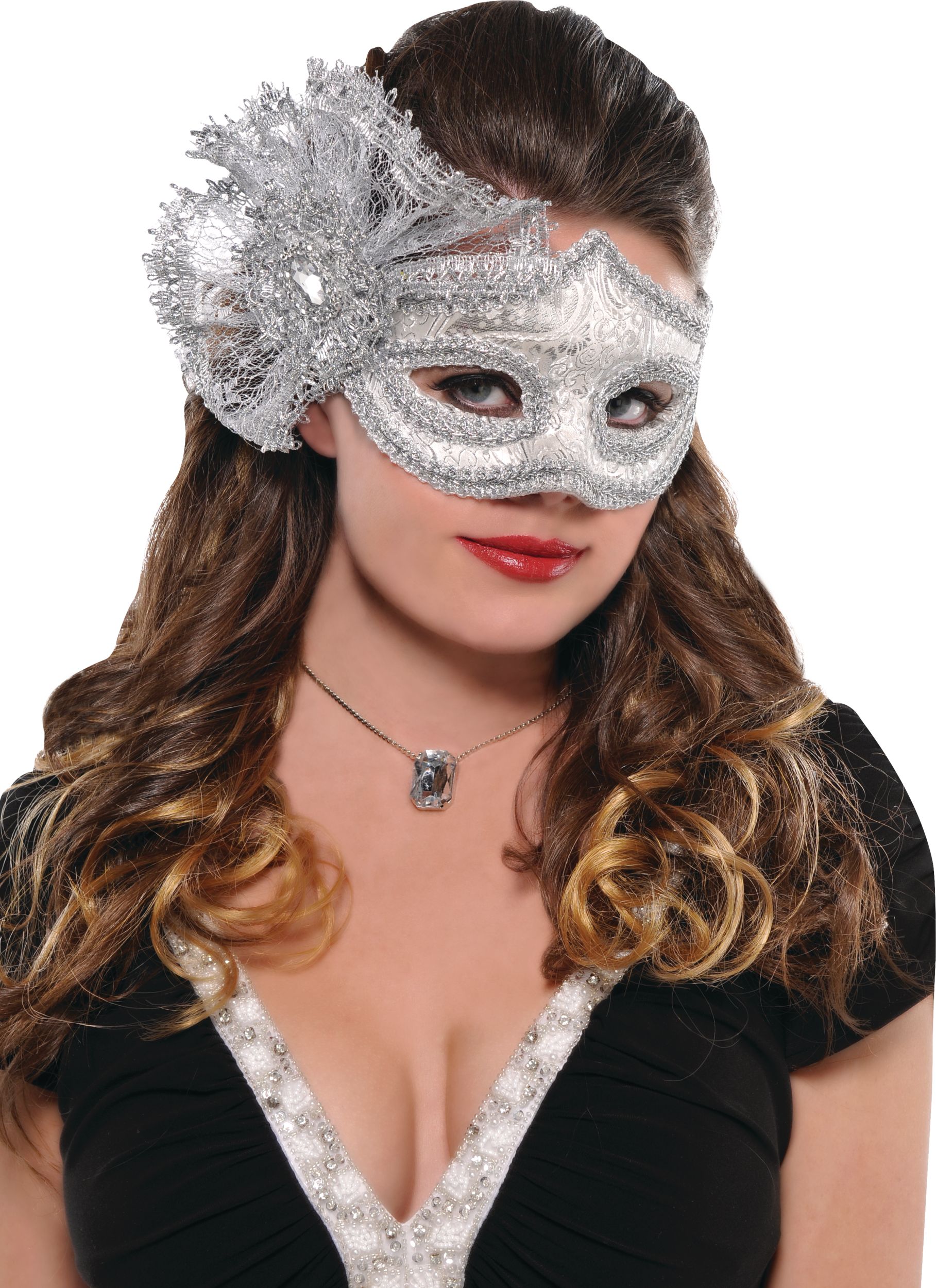 Brocade Parisian Masquerade Party Mask | Party City