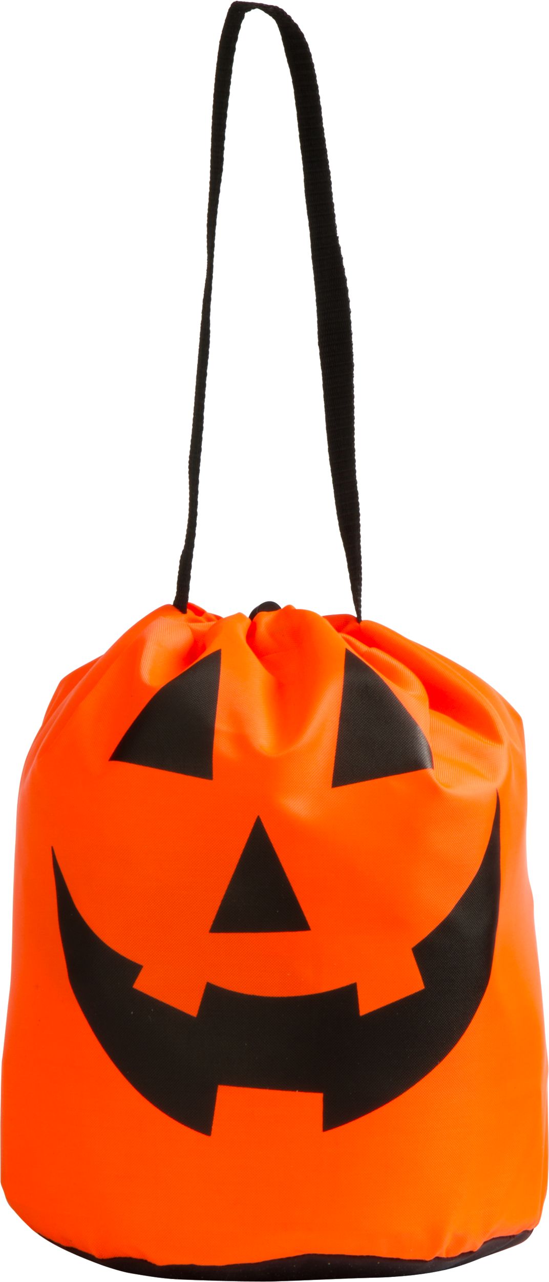 Sac à friandises citrouille avec cordon Front_Flat