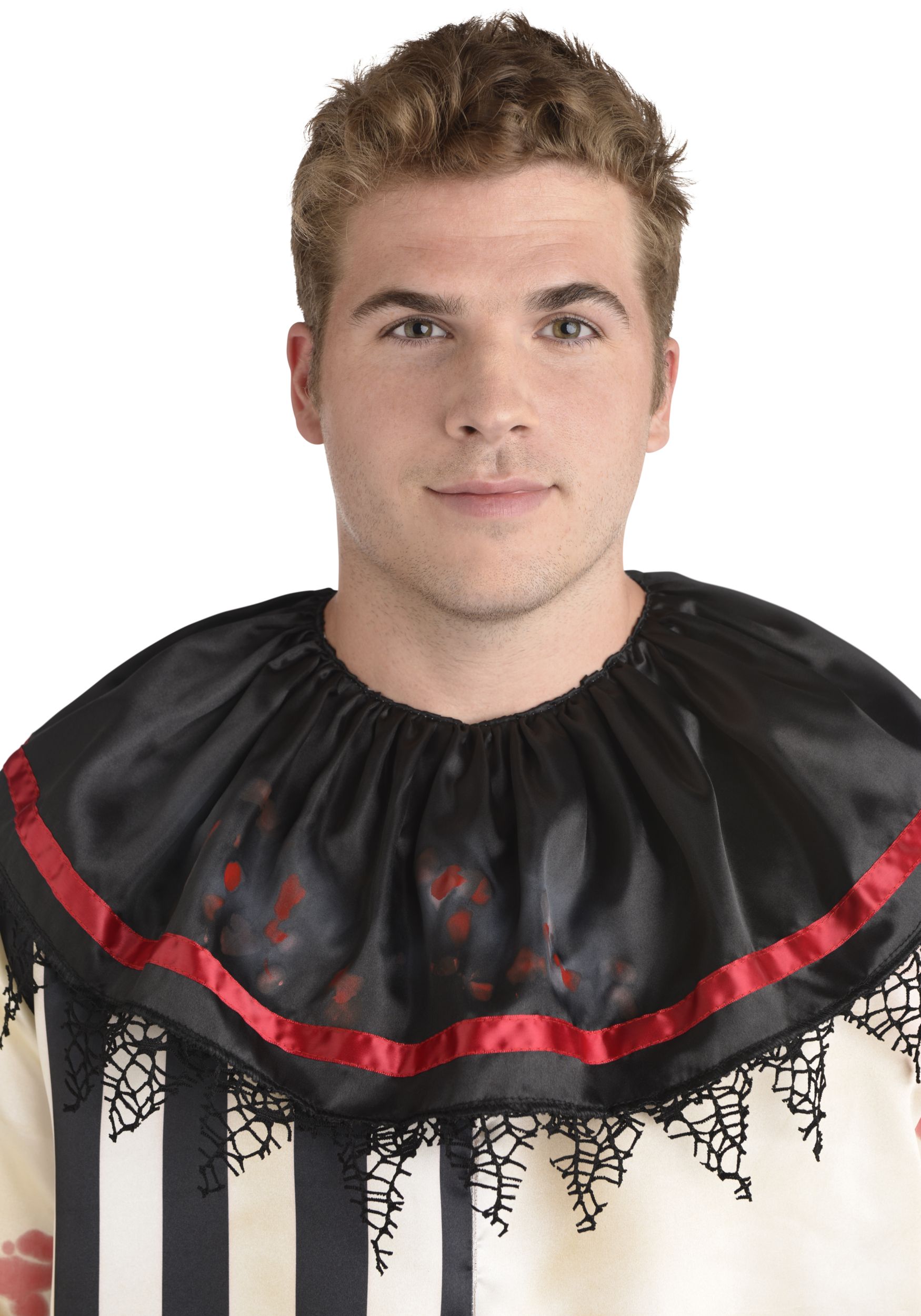 Clown Face Makeup Kit with Sponge & Crayon, Multi-Coloured, One Size, 4-pk, Costume Accessories for Halloween Front_Flat