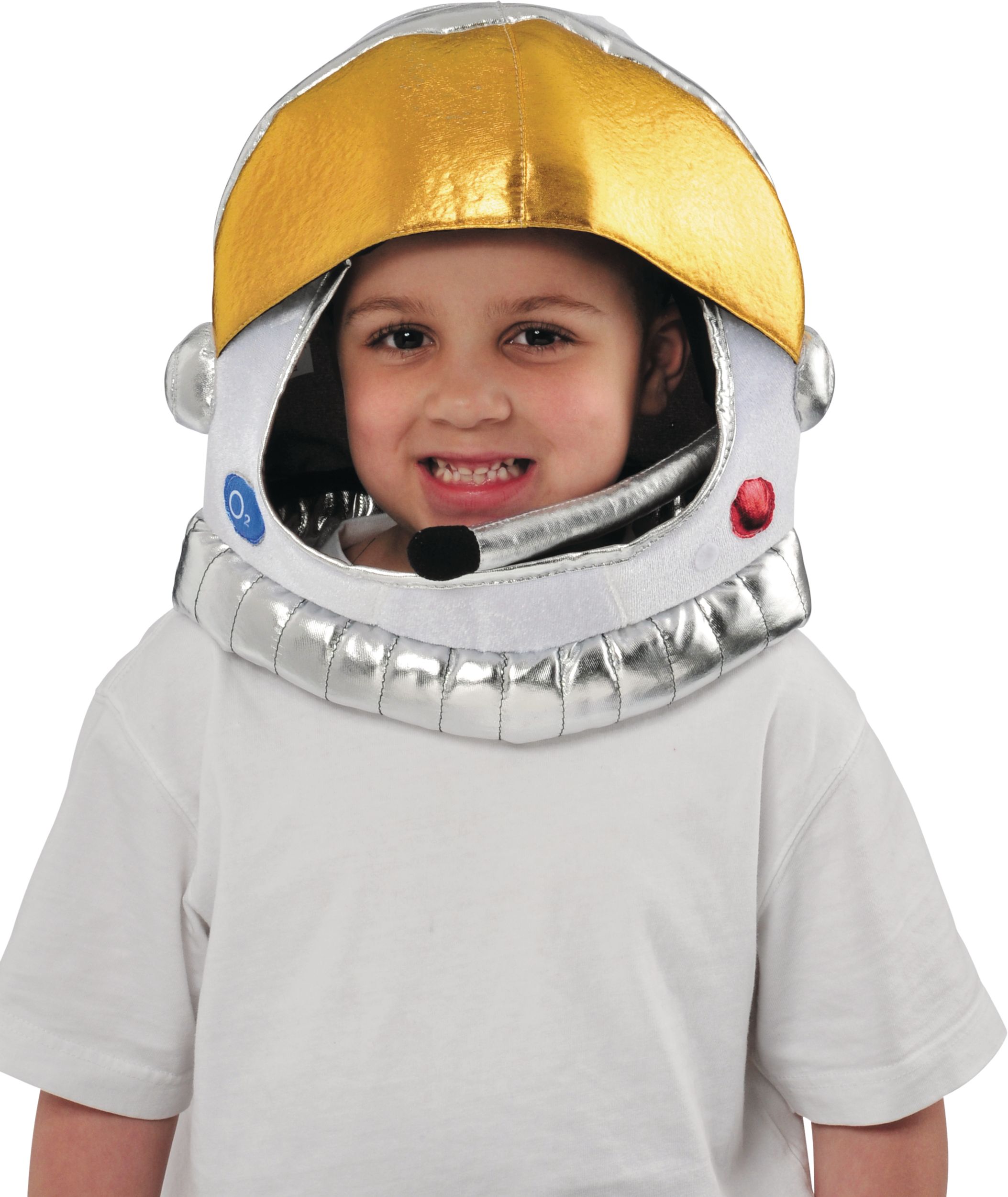 Kids' Astronaut Party Helmet Front_Flat
