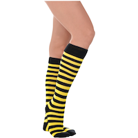 Adult Bumblebee Yellow/Black Spriped, One Size, Wearable Costume Accessory for Halloween