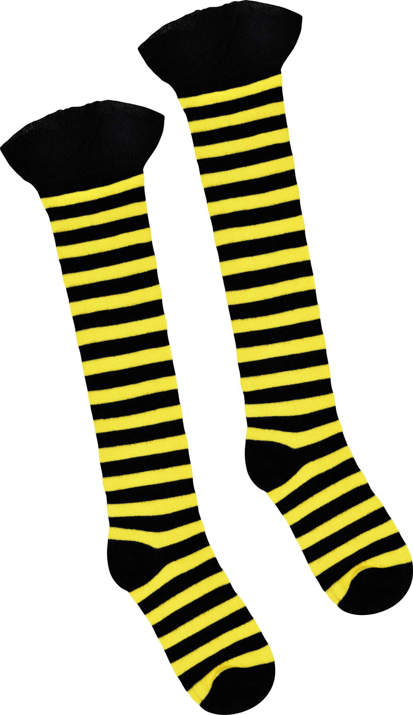 Bumble Bee Black Yellow Stripe Pattern Leggings Halloween Costume
