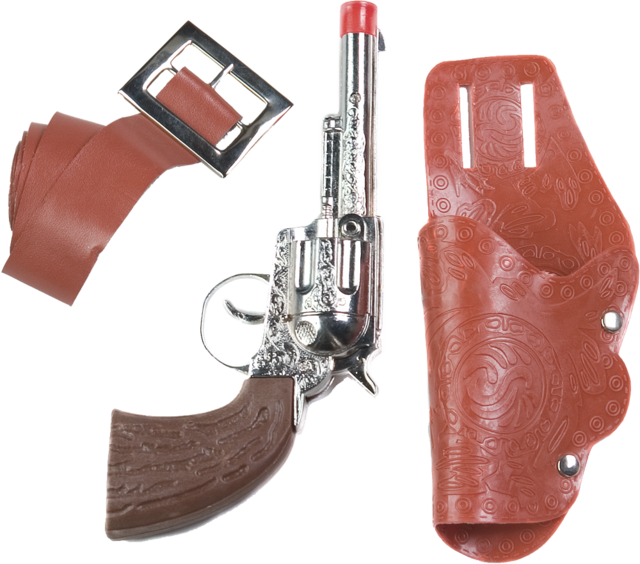Single Holster & Gun Halloween Costume Weapon Set Party City