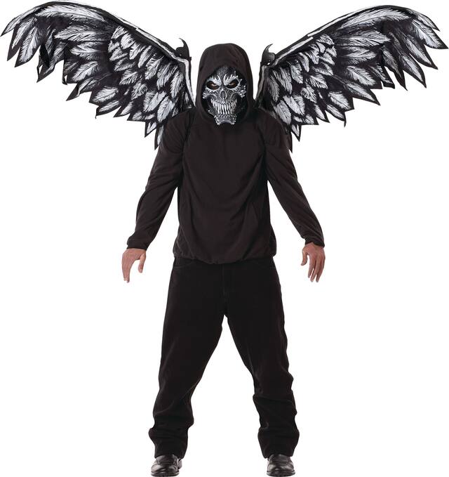 Fallen Angel Mask & Wings Front_Flat