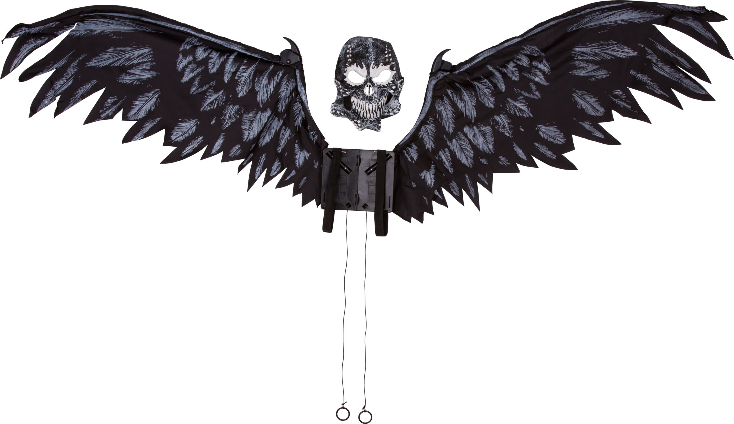 Fallen Angel Mask & Wings Front_Flat