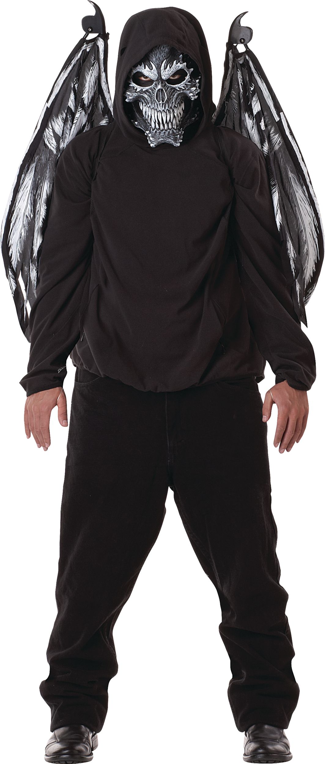 Fallen Angel Mask & Wings Front_Flat