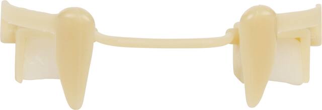 Retractable Fangs Halloween Makeup Front_Flat