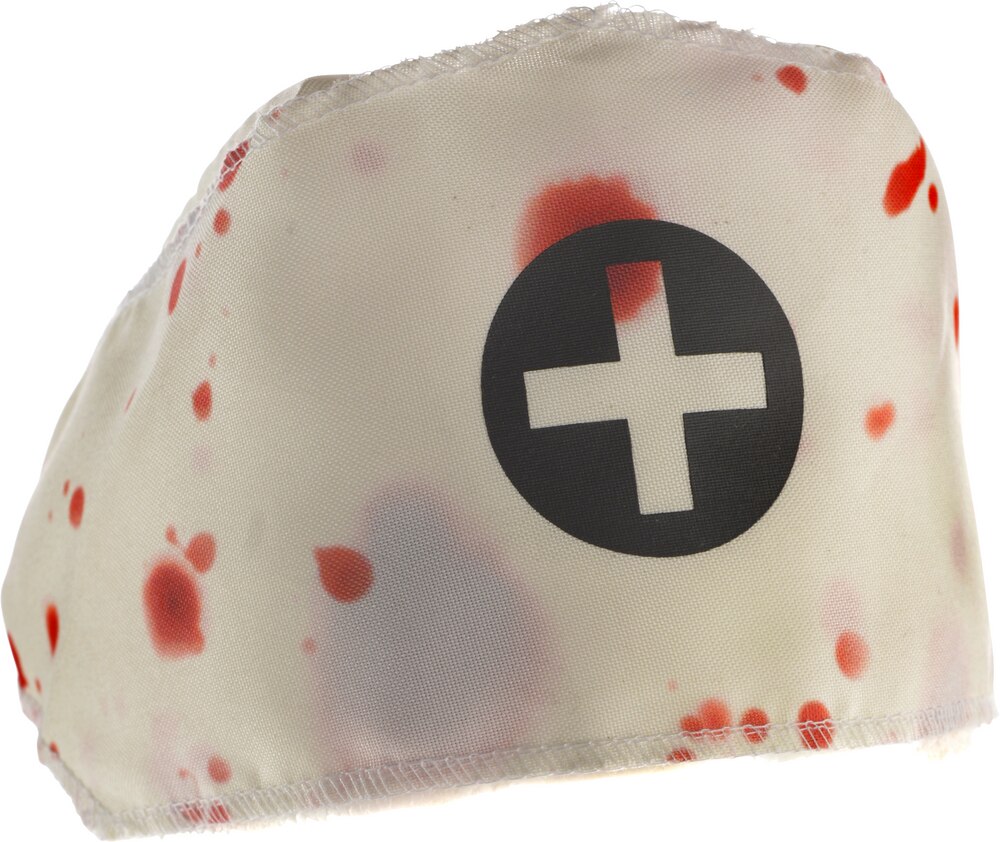 Blood Drip Nurse Costume White Adult