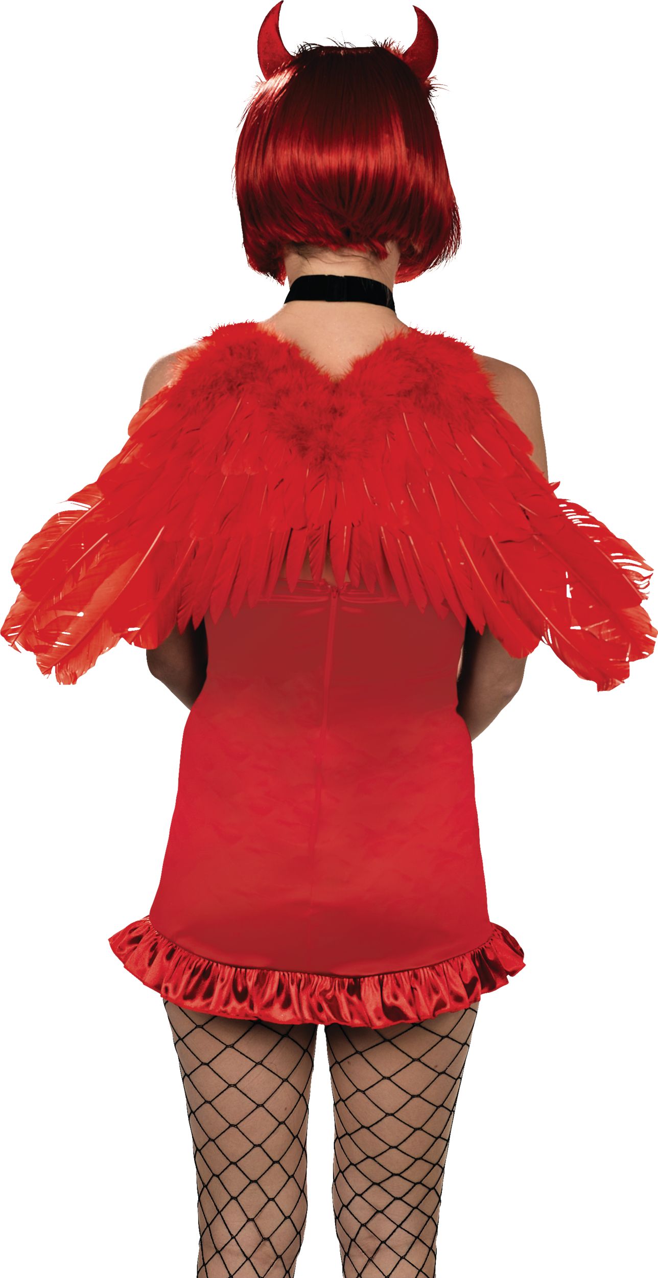 Devil Halloween Costume Wings Back_Flat