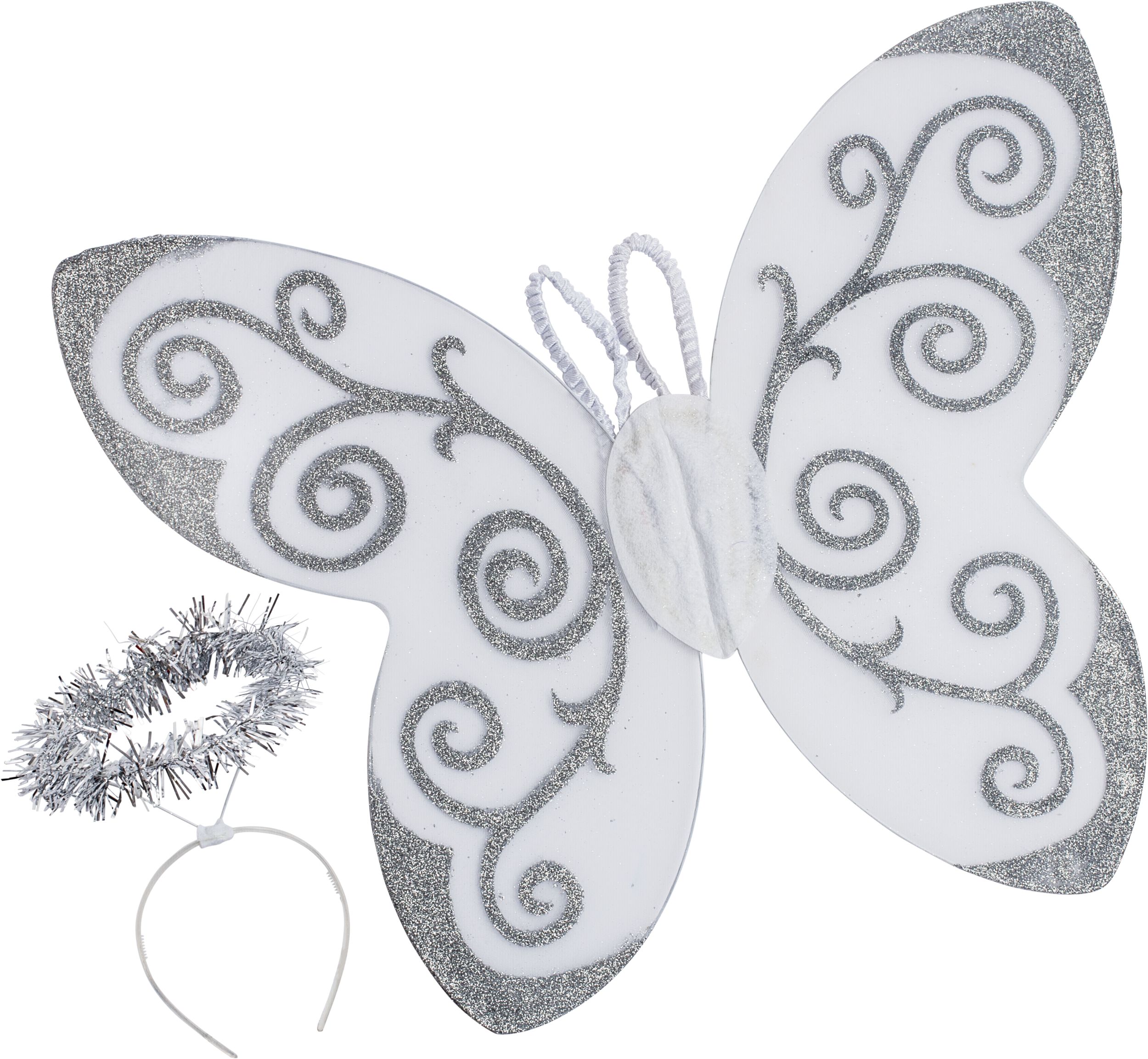 Angel Halloween Costume Kit Overhead_Flat