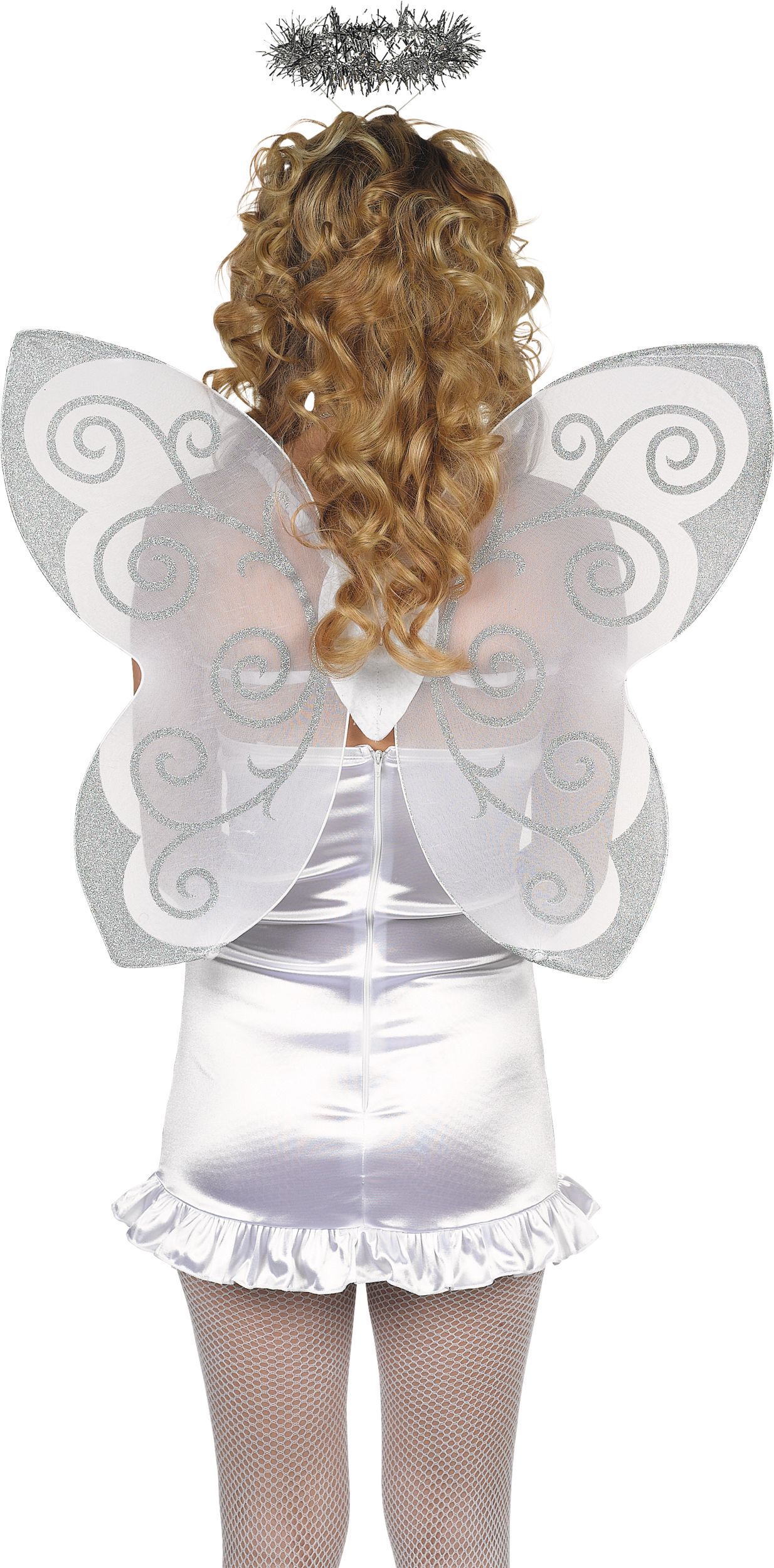 Angel Halloween Costume Kit Back_Flat